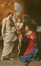 Chrystus ukazujący się Dziewicy, ok. 1608 r.